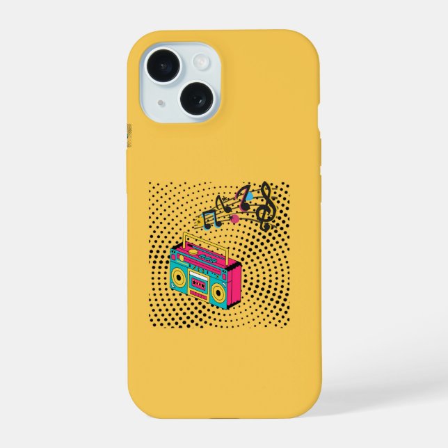Radio cassette retro. (Reverso )