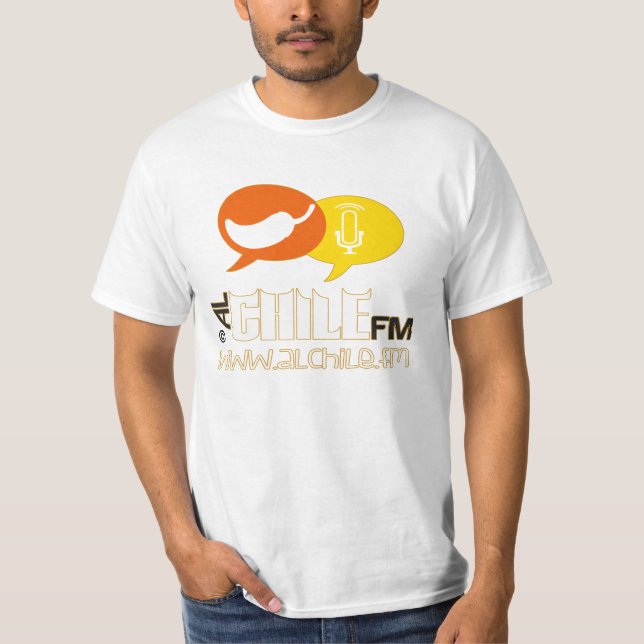RADIO DE ALCHILE.FM, CAMISETAS ADAPTABLES (Anverso)
