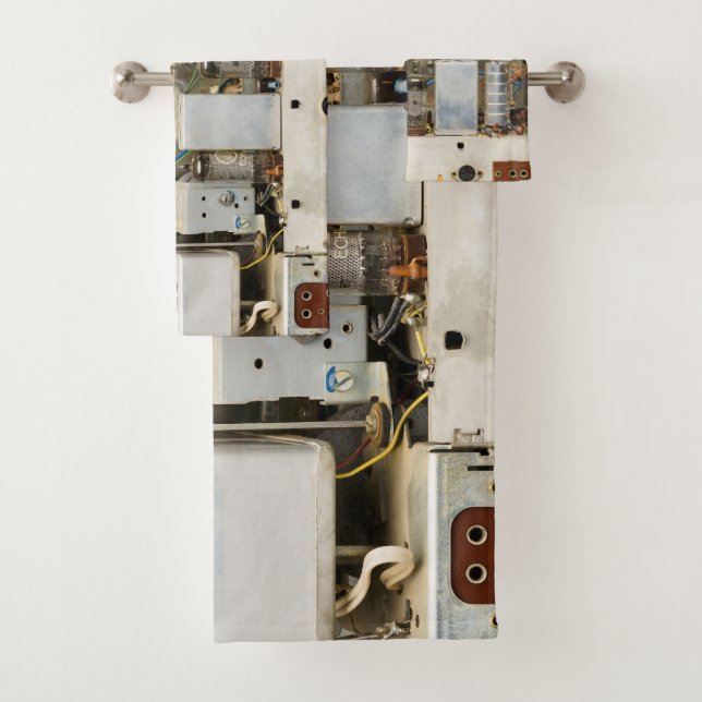 Radio de metro retro vintage (In situ)