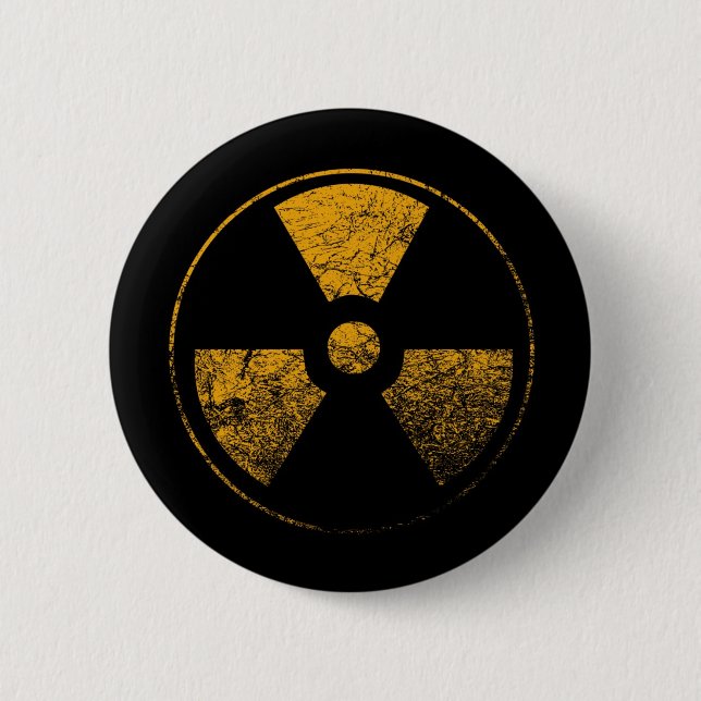 Radioactivo - botón (Anverso)