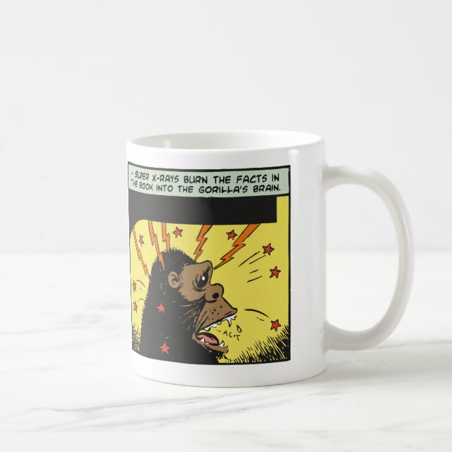 Radiografías y taza estupendas del gorila (Derecha)