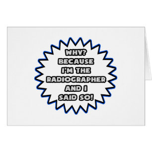 Radiógrafo .. Porque Lo Dije