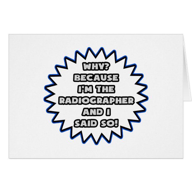 Radiógrafo .. Porque Lo Dije (Anverso (Horizontal))