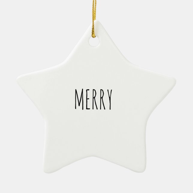 Rae Dunn inspiró el ornamento (Frente)