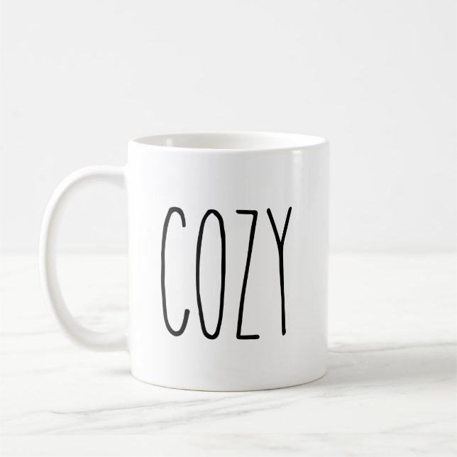 RAE DUNN inspiró la taza acogedora (Izquierda)