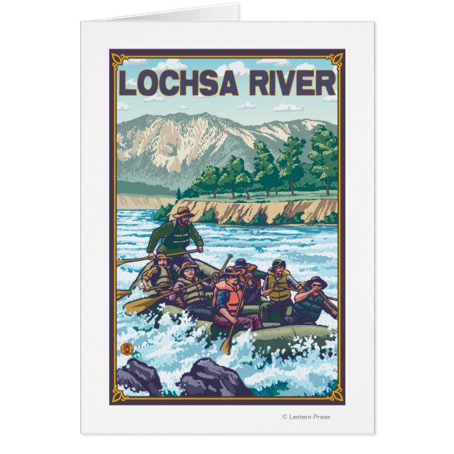 Rafting White Water - Río Lochsa, Idaho (Frente)