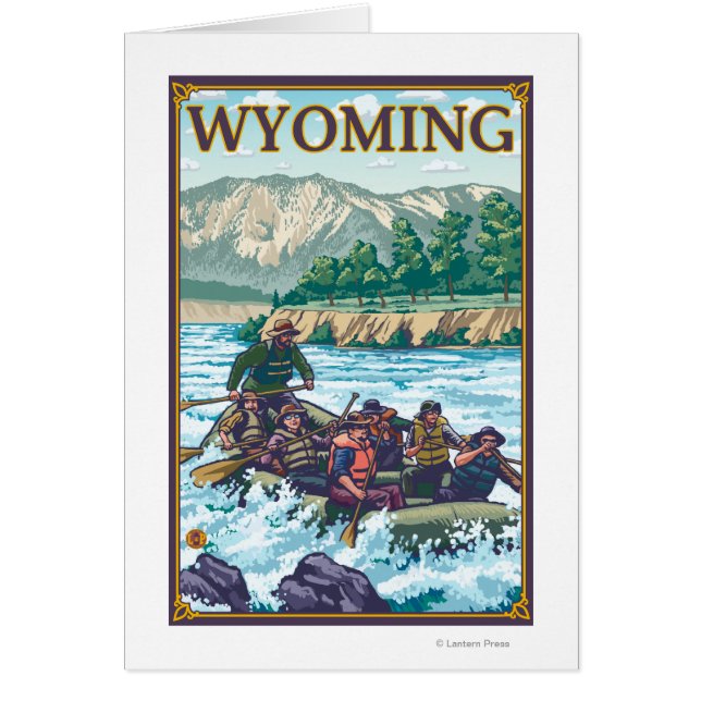 Rafting White Water - Wyoming (Frente)