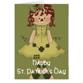 RagDoll d3 Tarjeta feliz Día de San Patricio