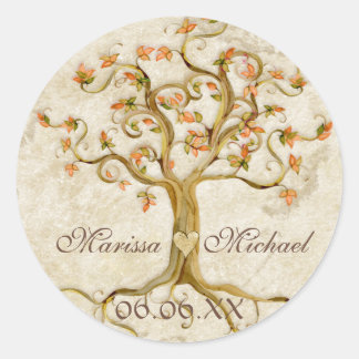 Raíces De Árbol Swirl Sellos De Coincidencia De Bo