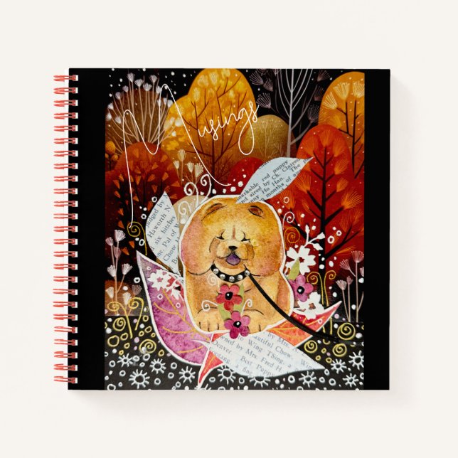 RAÍCES DEL CORAZÓN  Cuaderno en espiral CHOW (Anverso)