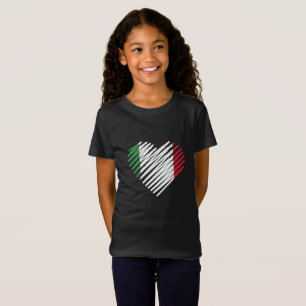 Raíces del italiano de la camisa de Italia del