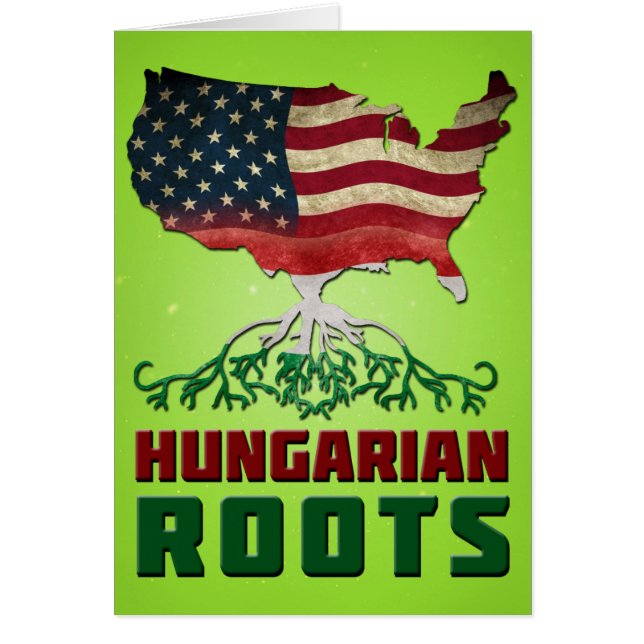 Raíces húngaras americanas (Frente)