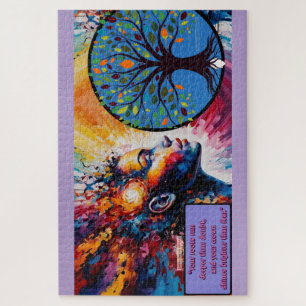 Raíces profundas, brillante rompecabezas de la Cor