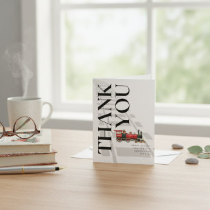 Rails Red Train Gracias Día Especial