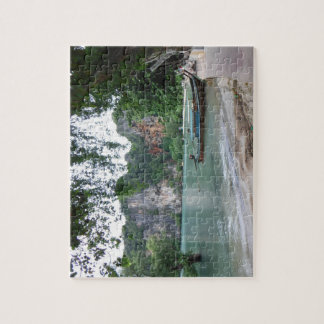 Railway Beach Thailand Jigsaw Puzzle