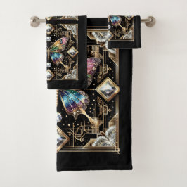 Rainbow Butterfly Art Deco Art Nouveau