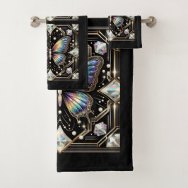 Rainbow Butterfly Art Deco Art Nouveau