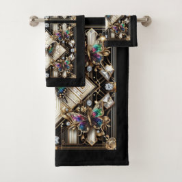 Rainbow Butterfly Art Deco Art Nouveau