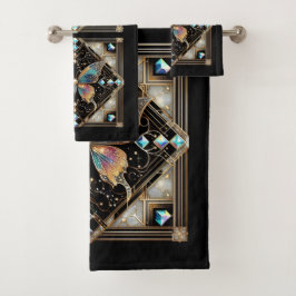 Rainbow Butterfly Art Deco Art Nouveau