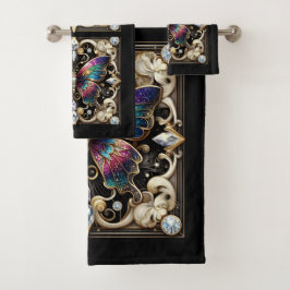 Rainbow Butterfly Art Deco Art Nouveau