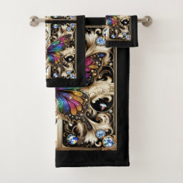 Rainbow Butterfly Art Deco Art Nouveau