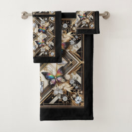 Rainbow Butterfly Art Deco Art Nouveau