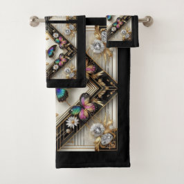 Rainbow Butterfly Art Deco Art Nouveau