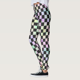 RAINBOW CHESS LEGGINS