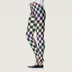 RAINBOW CHESS LEGGINS