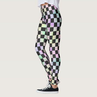 RAINBOW CHESS LEGGINS