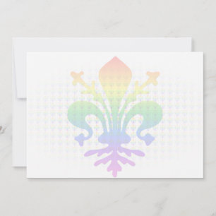 Rainbow Fleur-de-lis