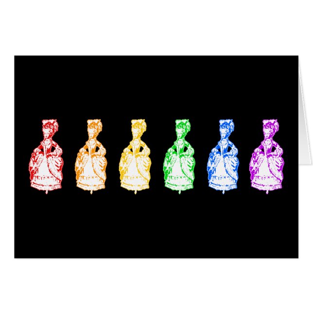 Rainbow Marie Antoinettes (Anverso (Horizontal))