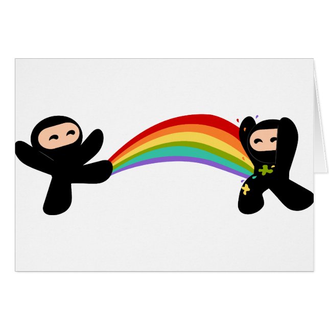 Rainbow Ninja Kick (Anverso (Horizontal))