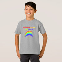 RAINBOW ORGULLOSO DE SER UN ALIADO Camiseta