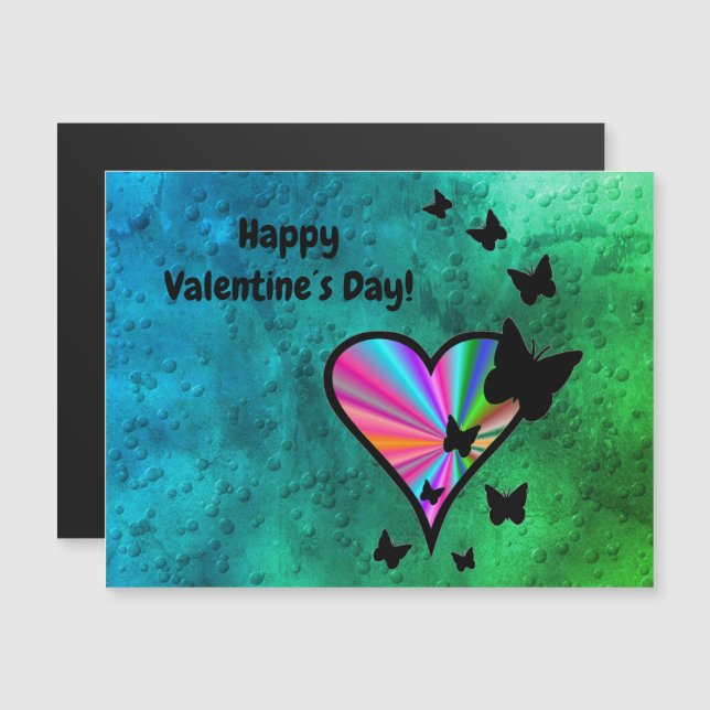 Rainbowheart and Butfly (Anverso/Reverso)