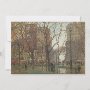 Rainy Day, Madison Square, Nueva York, Paul Cornoy