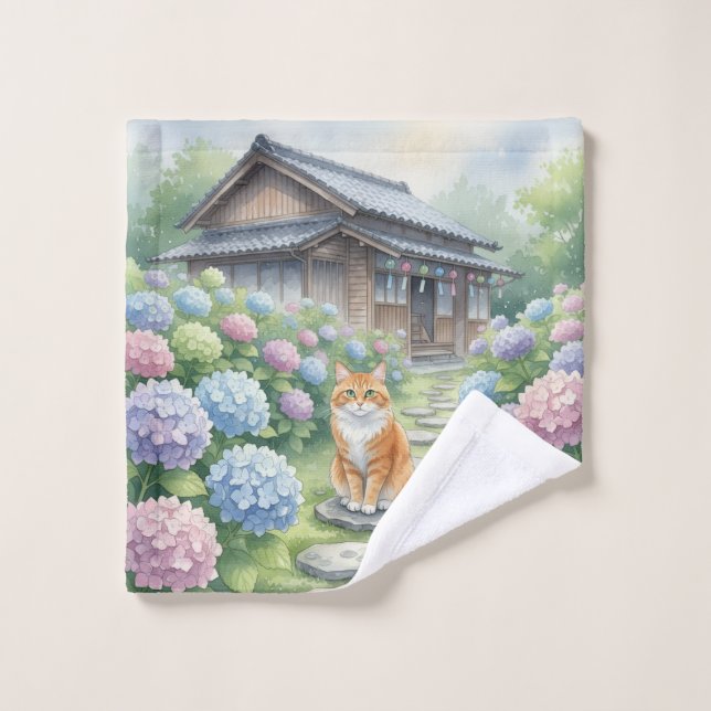 Rainy Season Serenity: Traditional Minka  (Toallita)