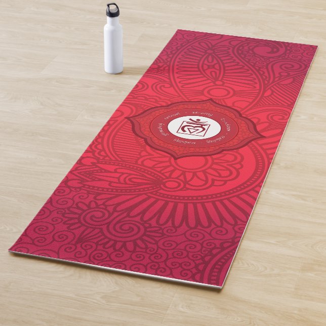 Raíz Chakra Yoga Mat - 08p (In situ)