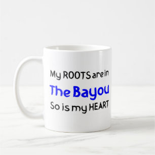 raiz de bayou taza de café