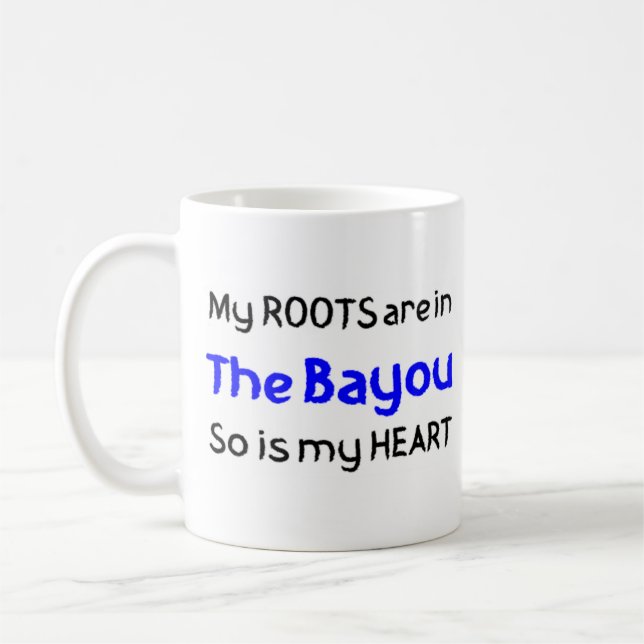 raiz de bayou taza de café (Izquierda)