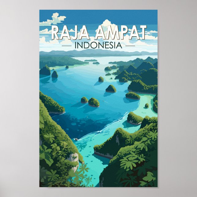 Raja Ampat Indonesia Viaje al arte (Frente)