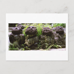 Rakan del templo Otagi Nenbutsu en Kyoto Postal