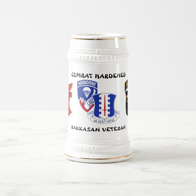 Rakkasan A co. 3/187 Cerveza-Stein, taza, taza del (Centro)