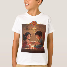 Raksha Bandhan Hermano y camiseta para niños herma