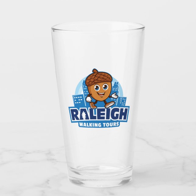Raleigh Walking Tours Acorn Pint (Anverso)