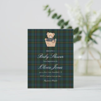 Ralph Lauren Baby Shower Invitation Card
