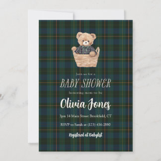Ralph Lauren Baby Shower Invitation Card