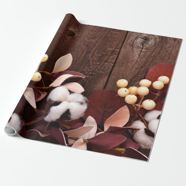 Rama de algodón de papel de envolvimiento de 60lb  (Desenrollado)