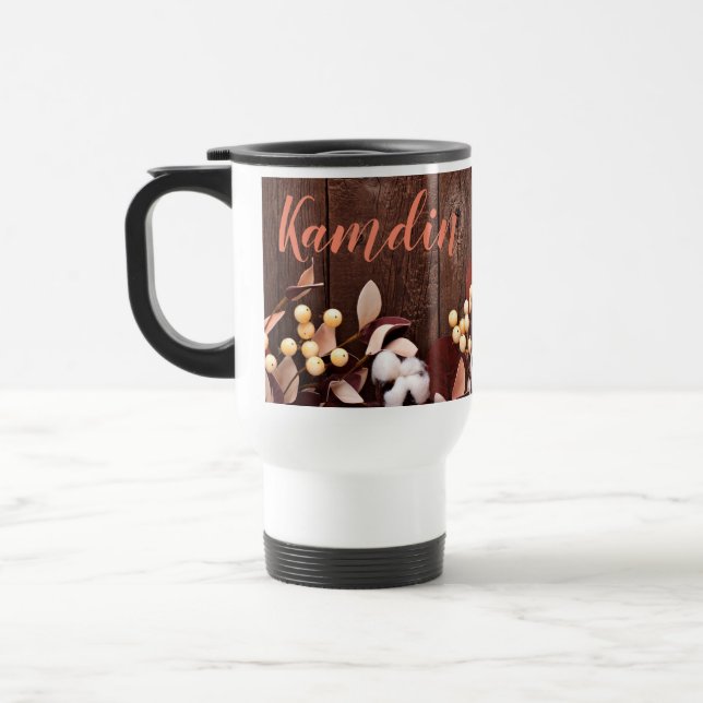 Rama de algodón de taza de café personalizada de 1 (Izquierda)
