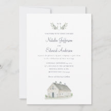 Rama de oliva acuarela pintada + acuarela de grano